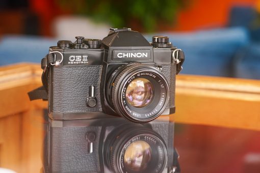 Chinon CE II with 55mm f1.7