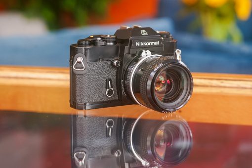 Nikkormat EL with 35mm f2