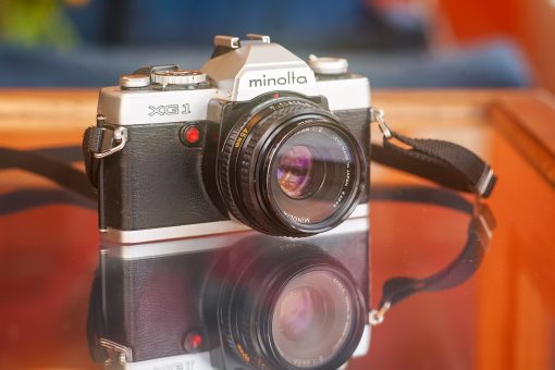 Minolta XG1 with 45mm f2