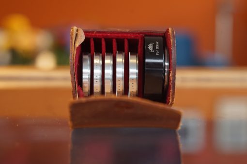 Vintage Walz Sonnar Lenshood + 40.5 mm Filters