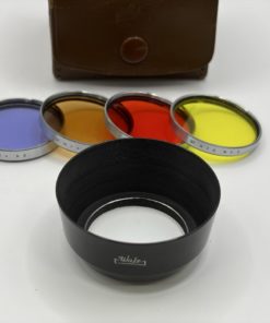 Walz Lenshood + filters for Nikkor 50mm f2 Sonnar