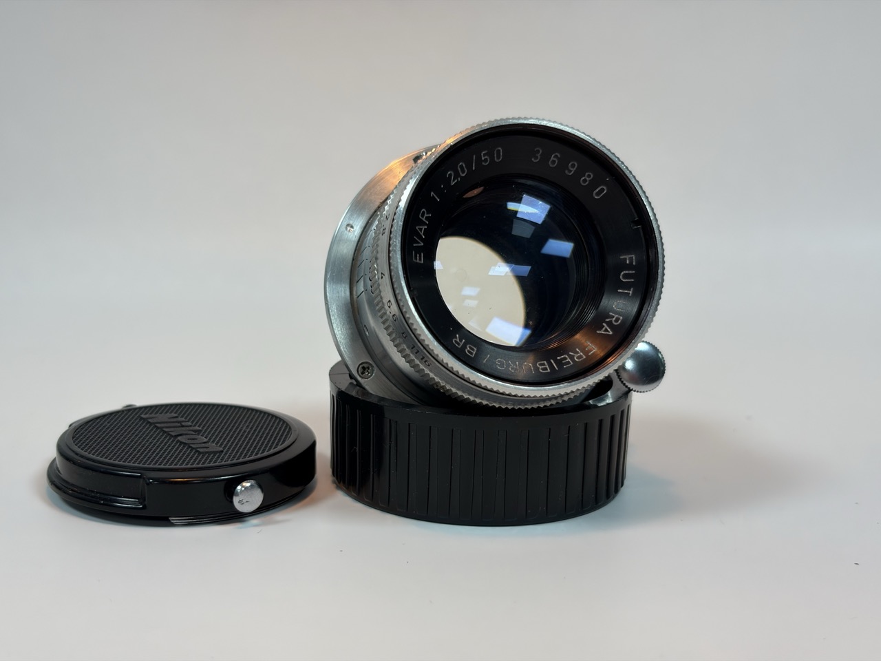 Futura Evar 50mm f2 converted to Leica M - Image 2