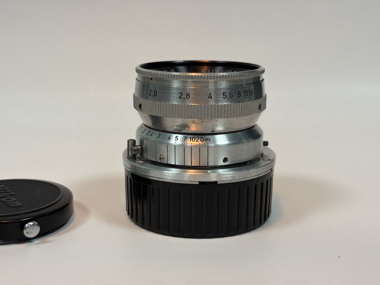 Futura Evar 50mm f2 converted to Leica M - Image 4