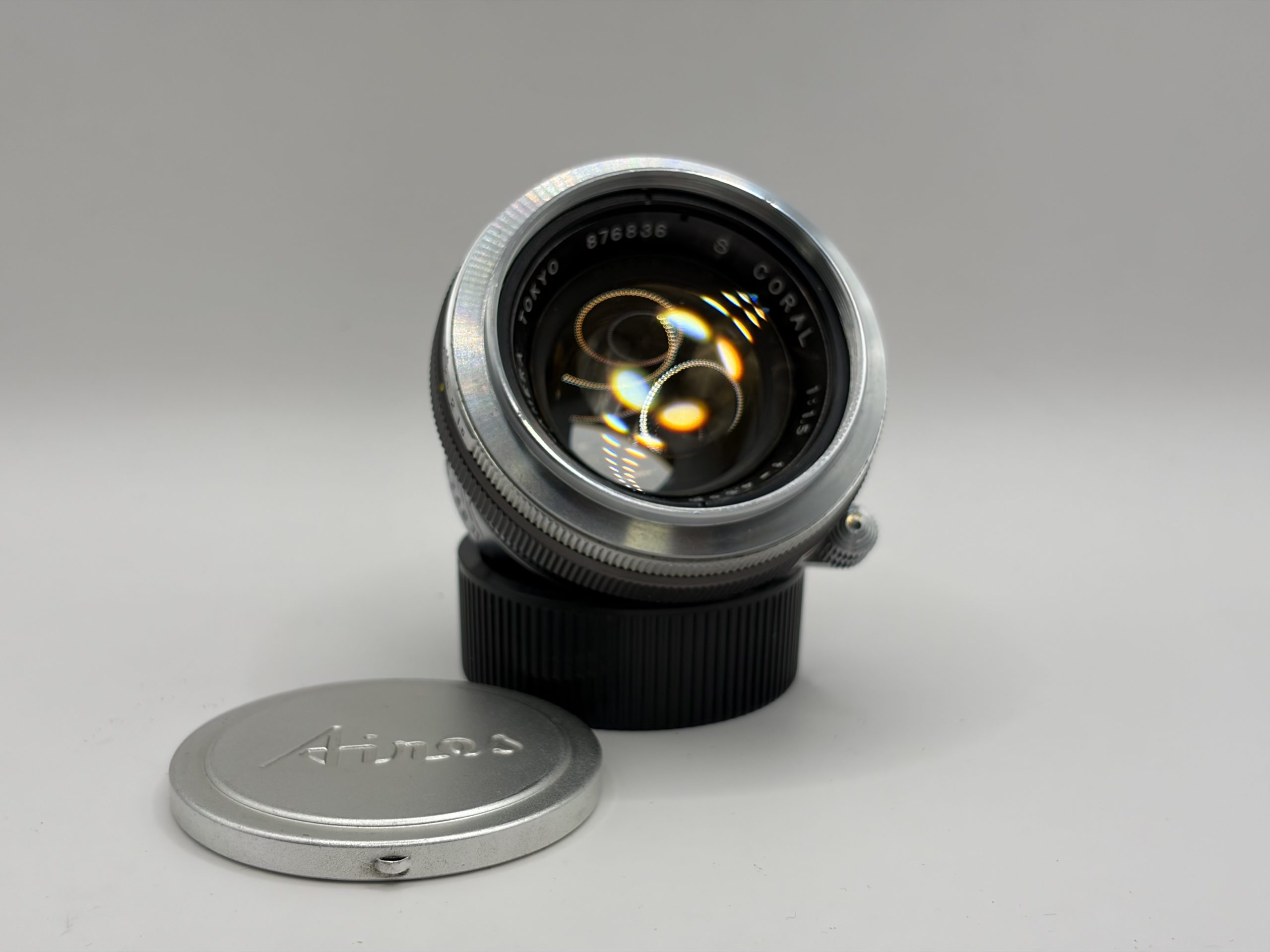 Aires Coral 4.5cm f1.5 converted to Leica M