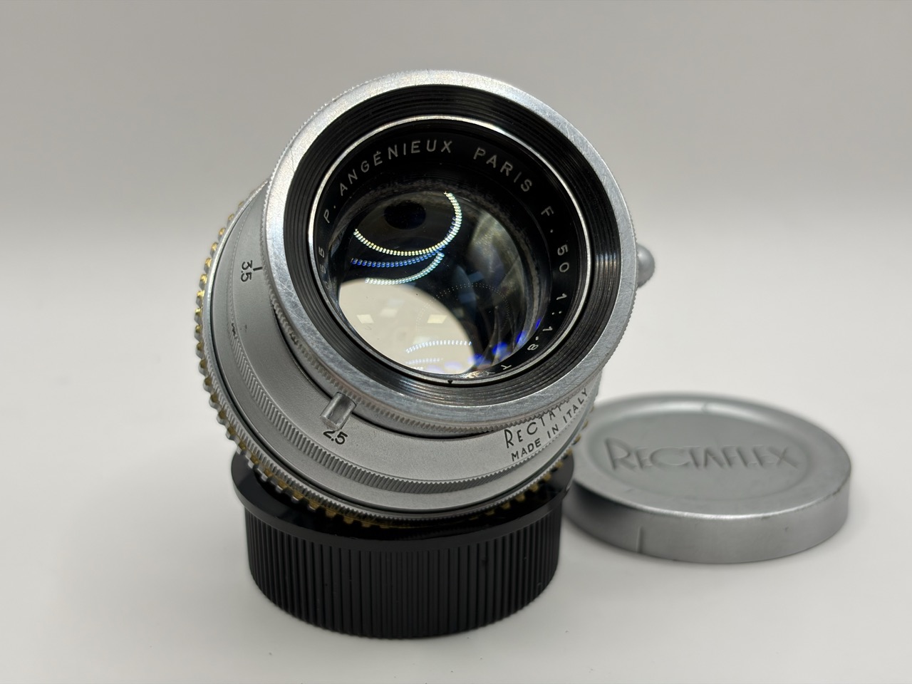 Angenieux Paris S1 50mm f1.8 converted to M