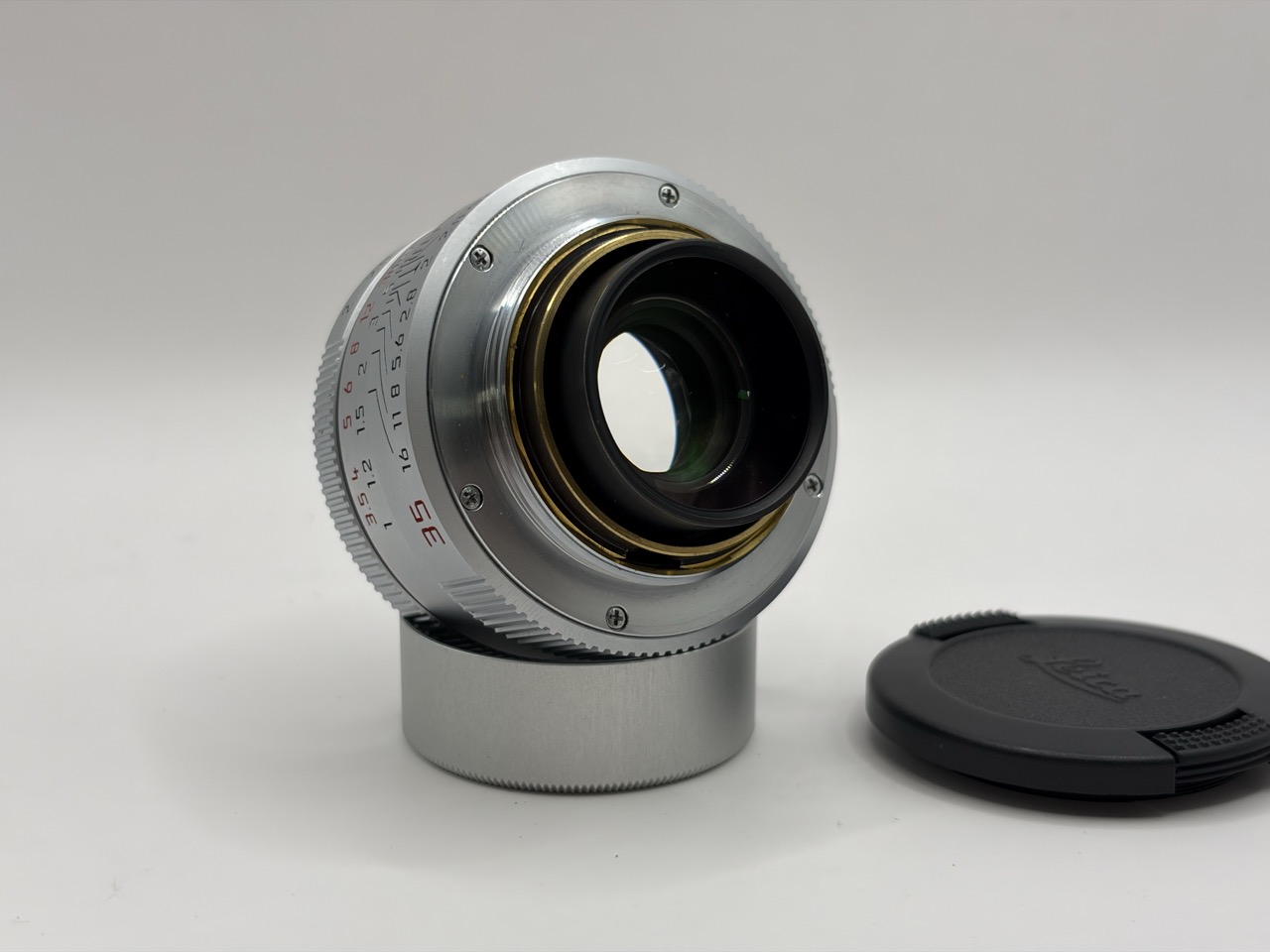 Leica Summicron Chromed Brass 35mm Aspherical LTM - Image 2