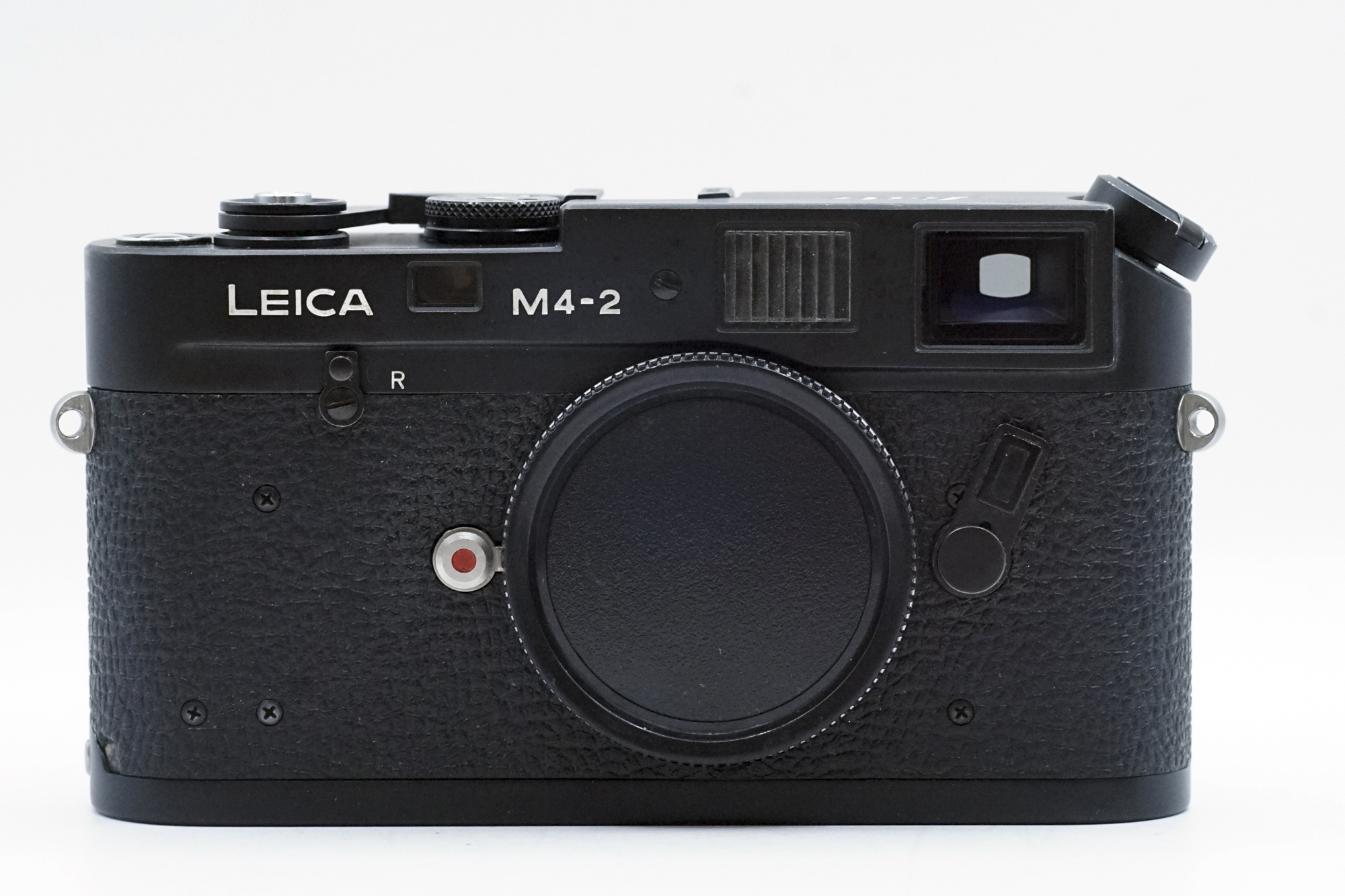 Leica M4-2 Rangefinder 0.72 Black with Motorwinder - Image 3
