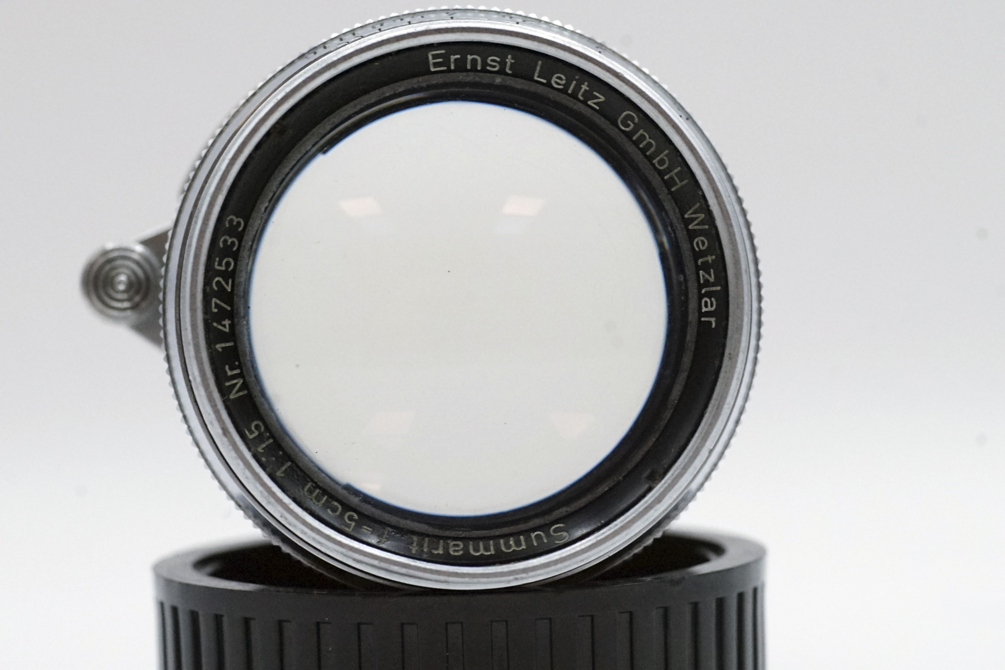 Leica Summarit 5cm f1.5 LTM +hood + adapter - Image 3