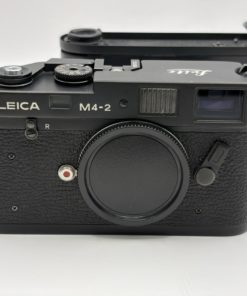 Leica M4-2 Rangefinder 0.72 Black with Motorwinder