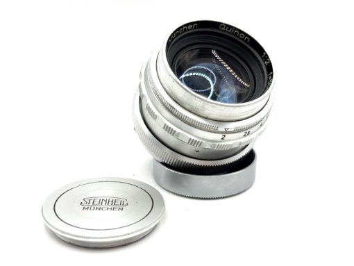 Steinheil Munchen Quinon 50mm f2 LTM - Camera Obscura Elburg