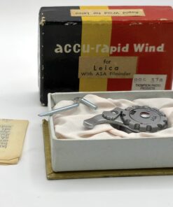 Leica Barnack Accurapid - Accu-Rapid film advancing attachment - boxed
