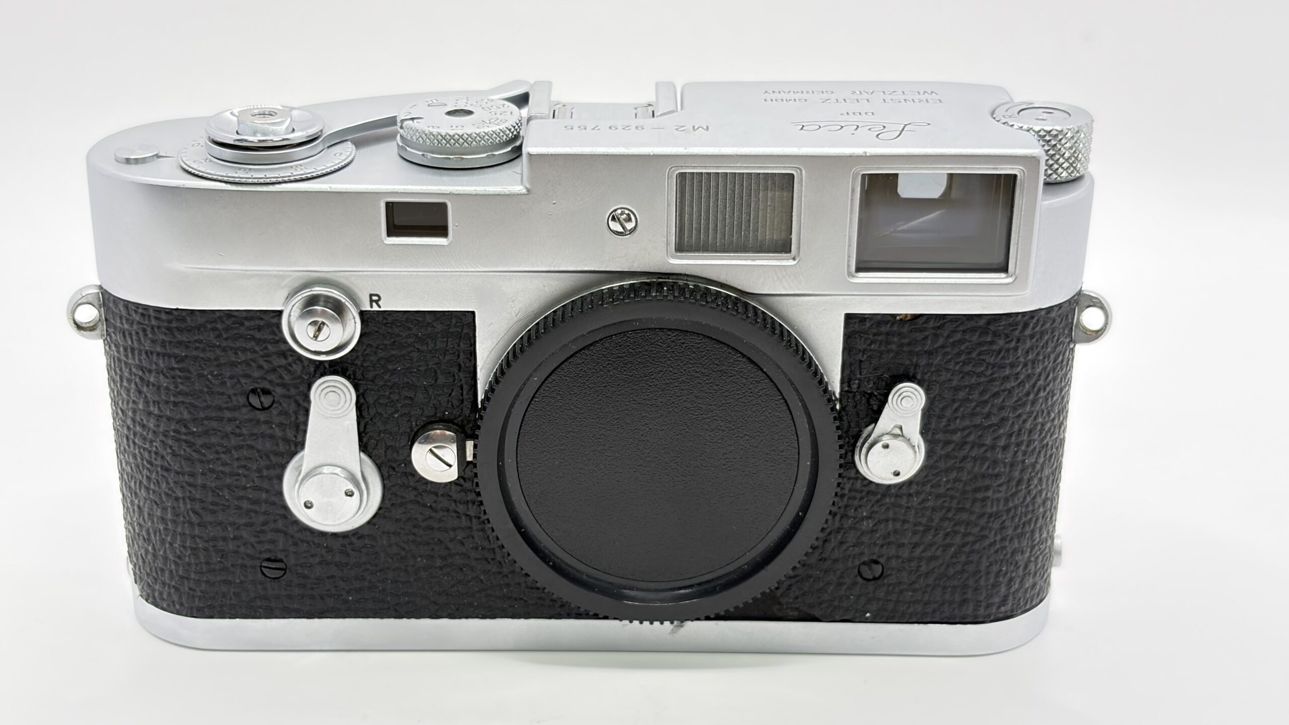 Leica M2 Rangefinder 0.72 Chrome (button rewind) with quickload system