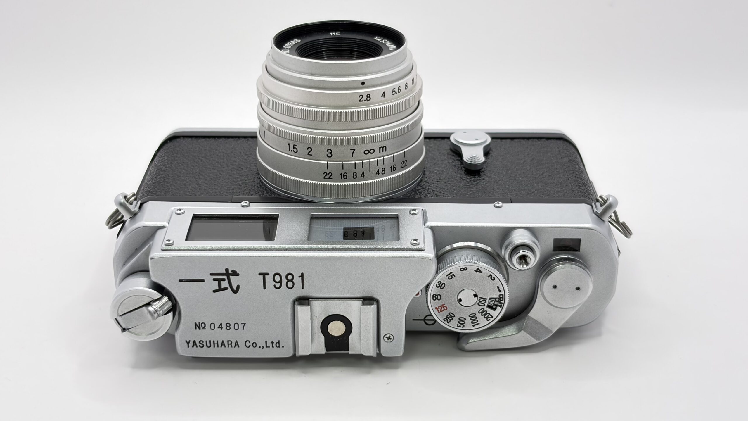 Yasuhara T981 Rangefinder with original 50/2.8 lens (M39) - unused - Image 2