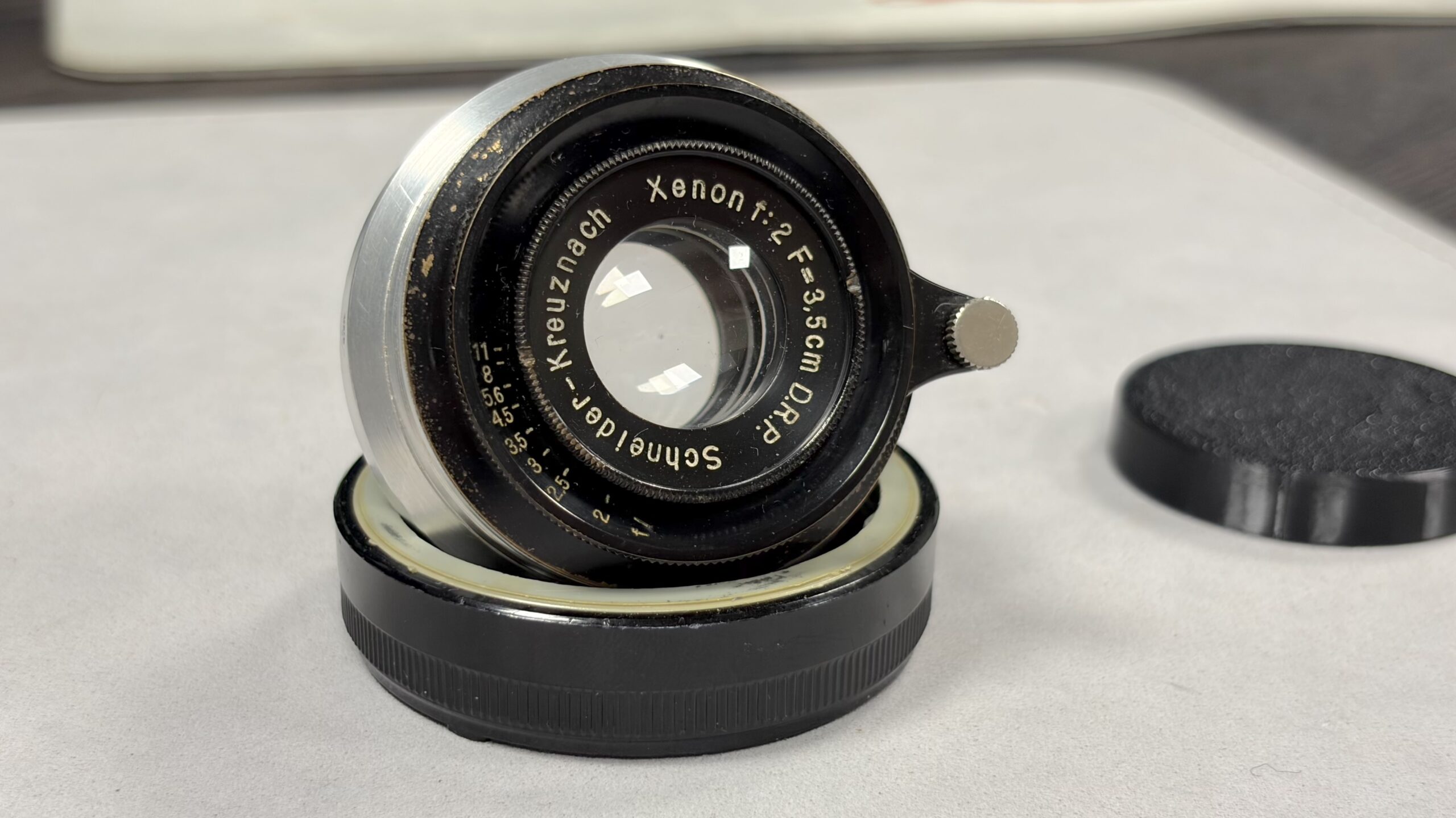 Schneider-Kreuznach Xenon 3.5cm f/2 D.R.P. – 1937 – Leica M Converted - Image 4